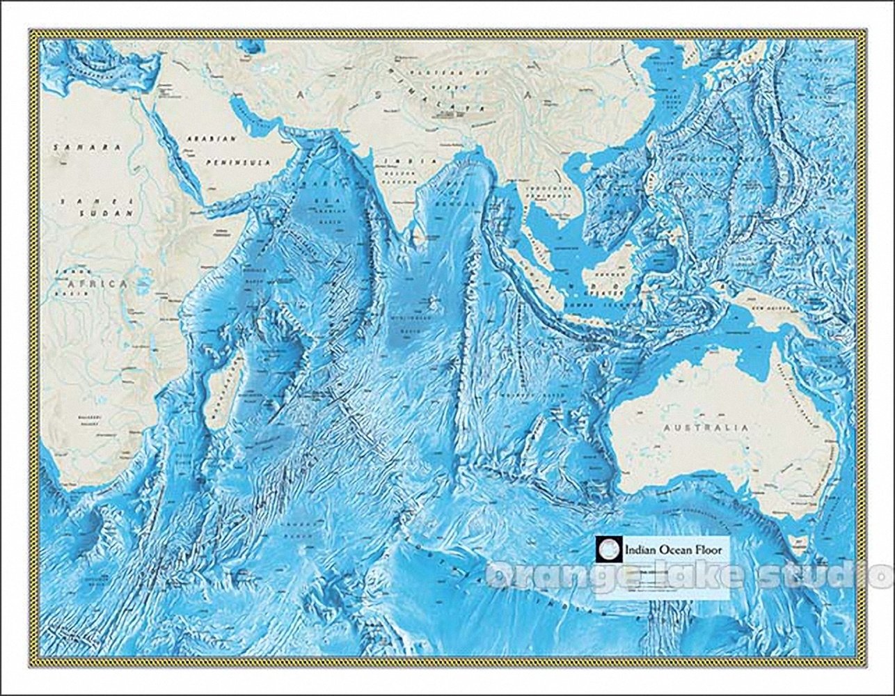 Фото индийский океан на карте