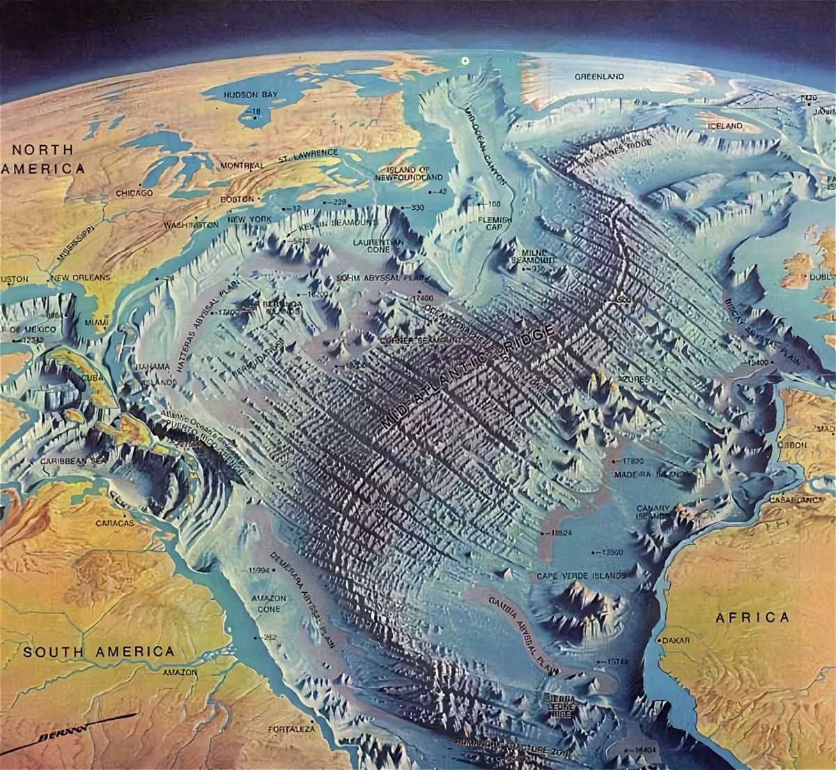 Рельеф дна Атлантического океана. Рельеф дна океана Атлантического океана. Карта рельефа дна Атлантического океана. Подводный рельеф Атлантического океана. Впадины океанов рельеф