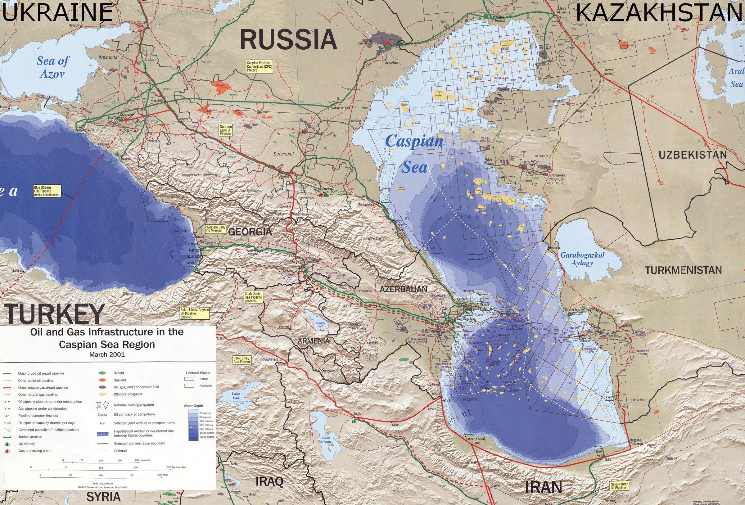 Карта каспий казахстан