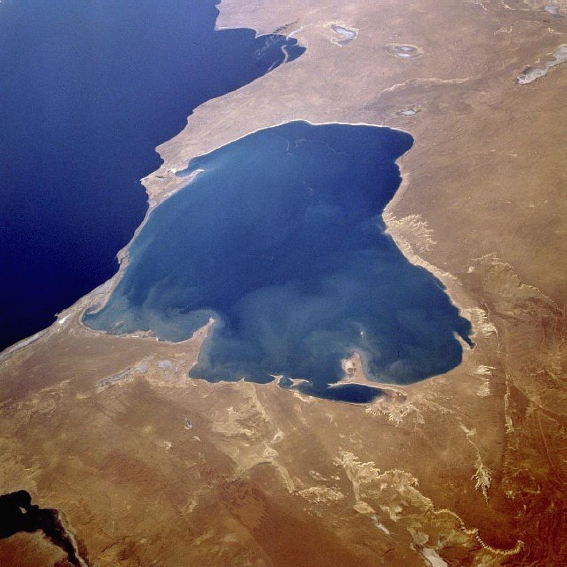 Каспийское море пресное
