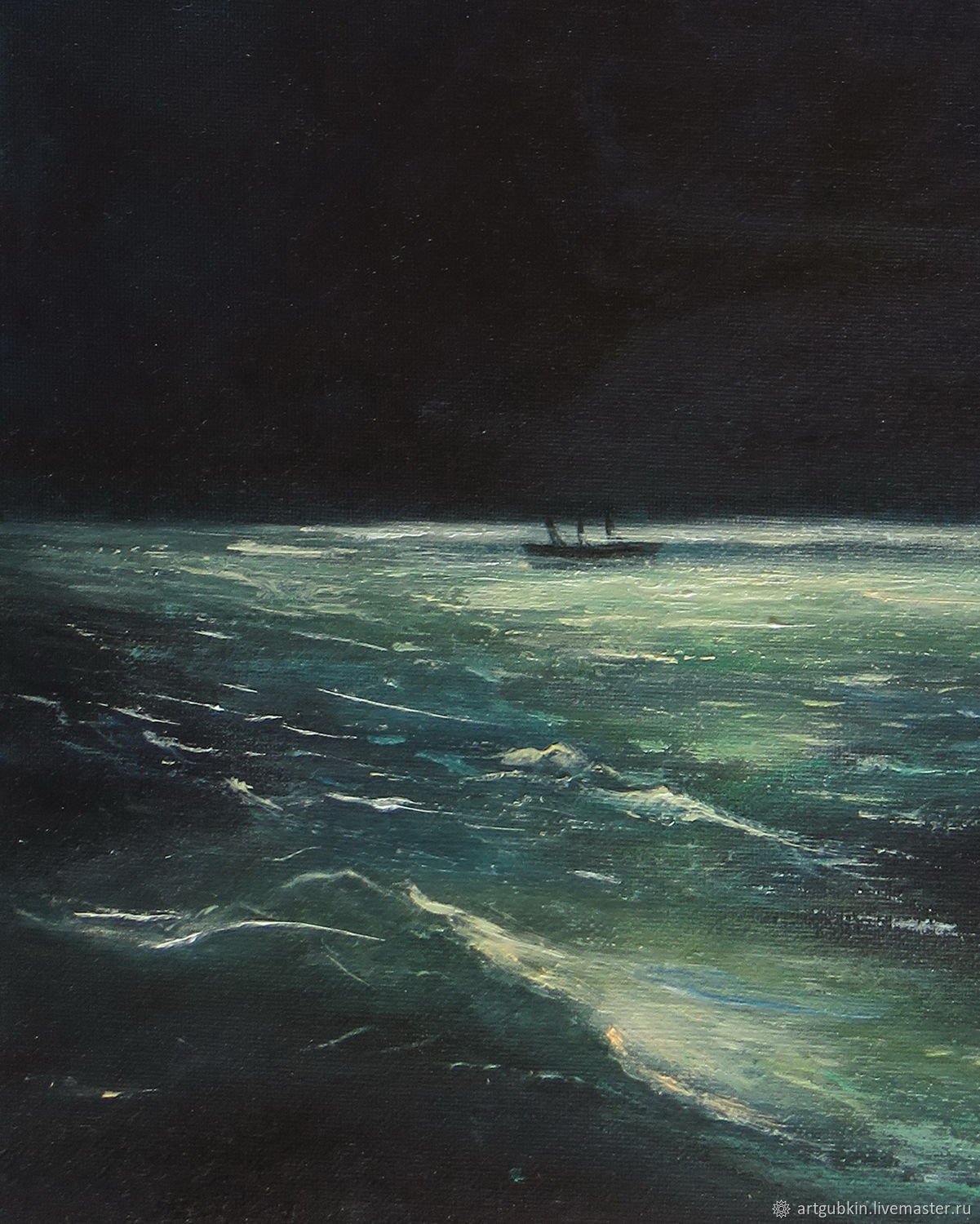 Картина черная ночь айвазовский. Айвазовский чёрное море картина. Айвозовский “черное море”.. Ночь на черном море Айвазовский.