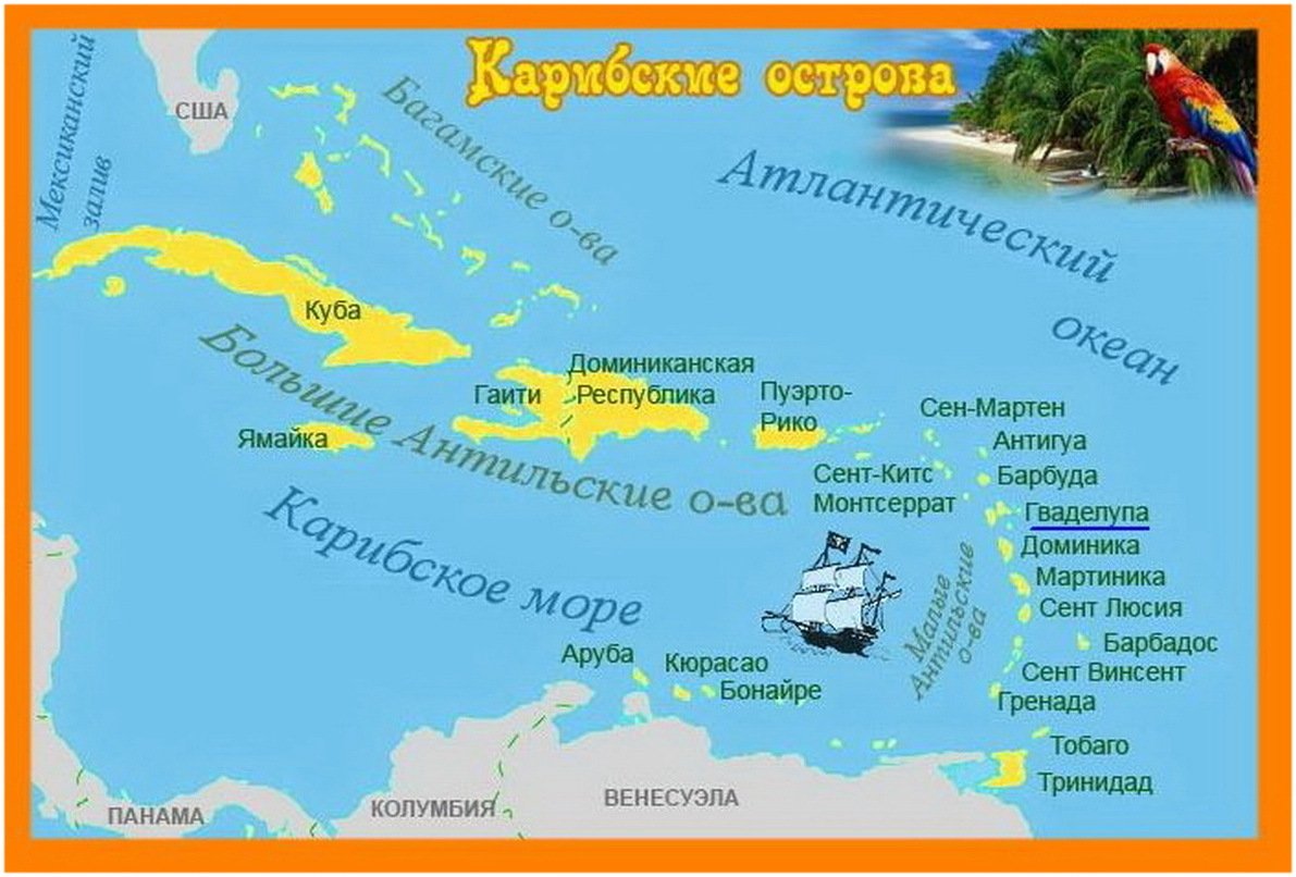 Крупные острова архипелага земля Франца Иосифа