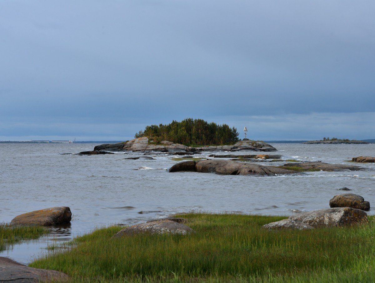 В архангельске есть море