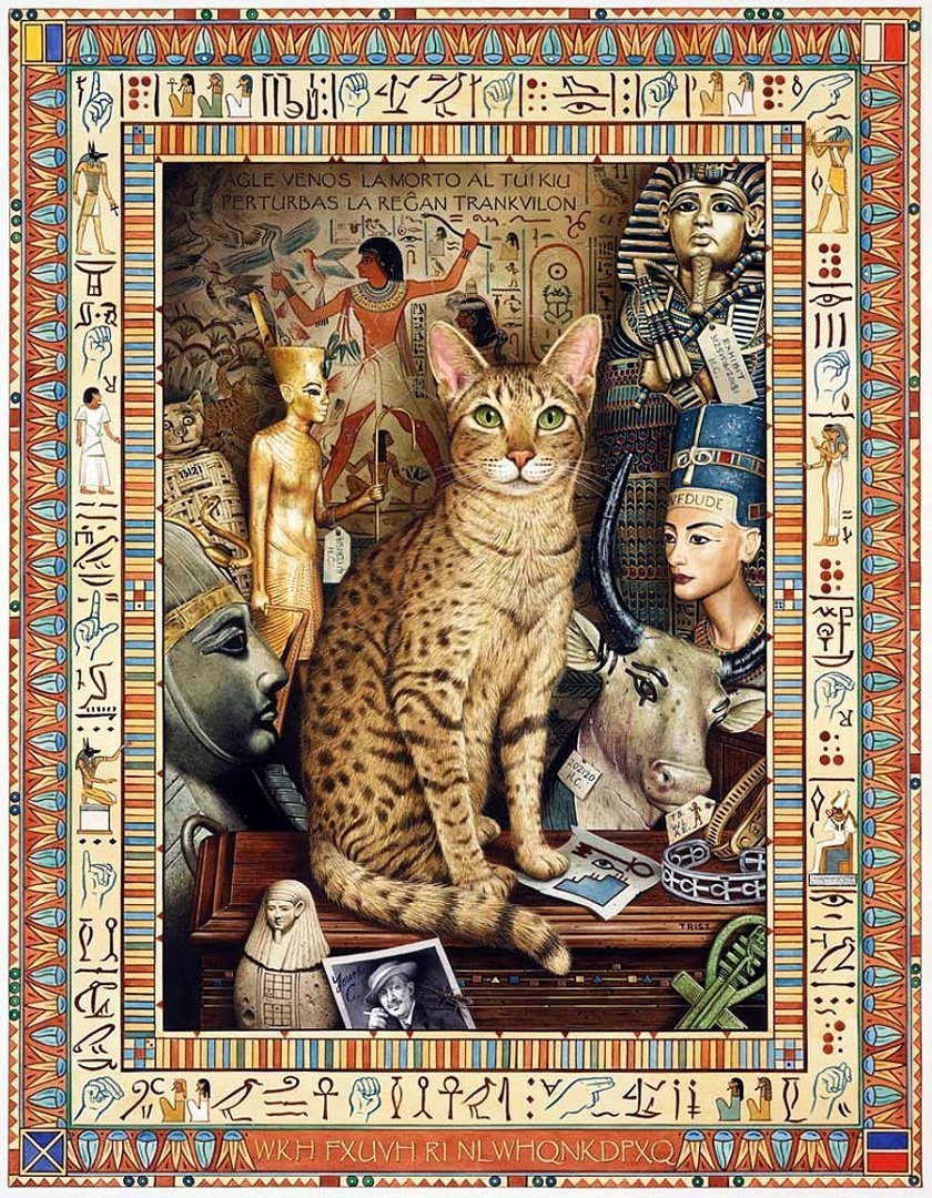 Священная кошка Египта