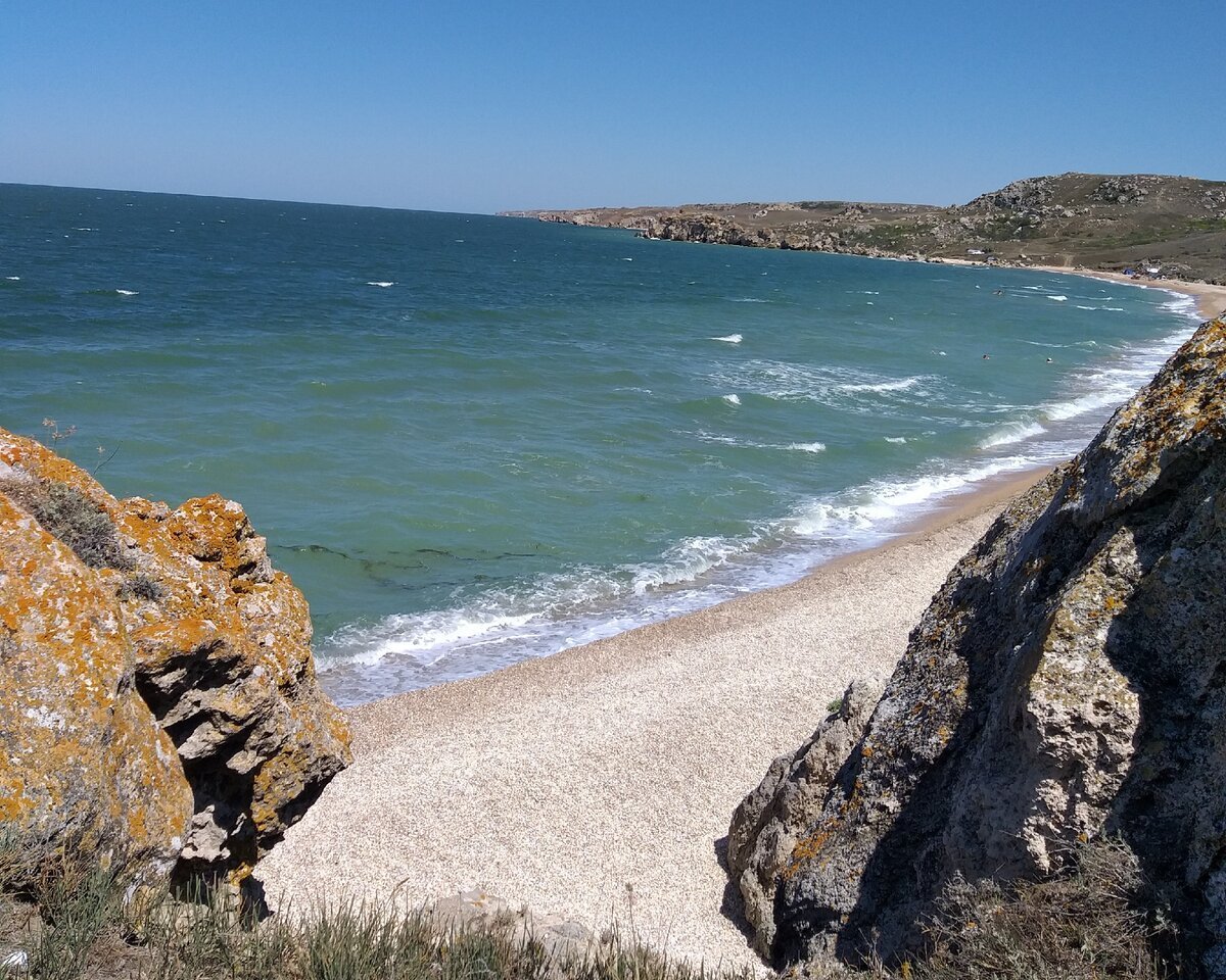 Генеральские пляжи на азовском море фото пляжей