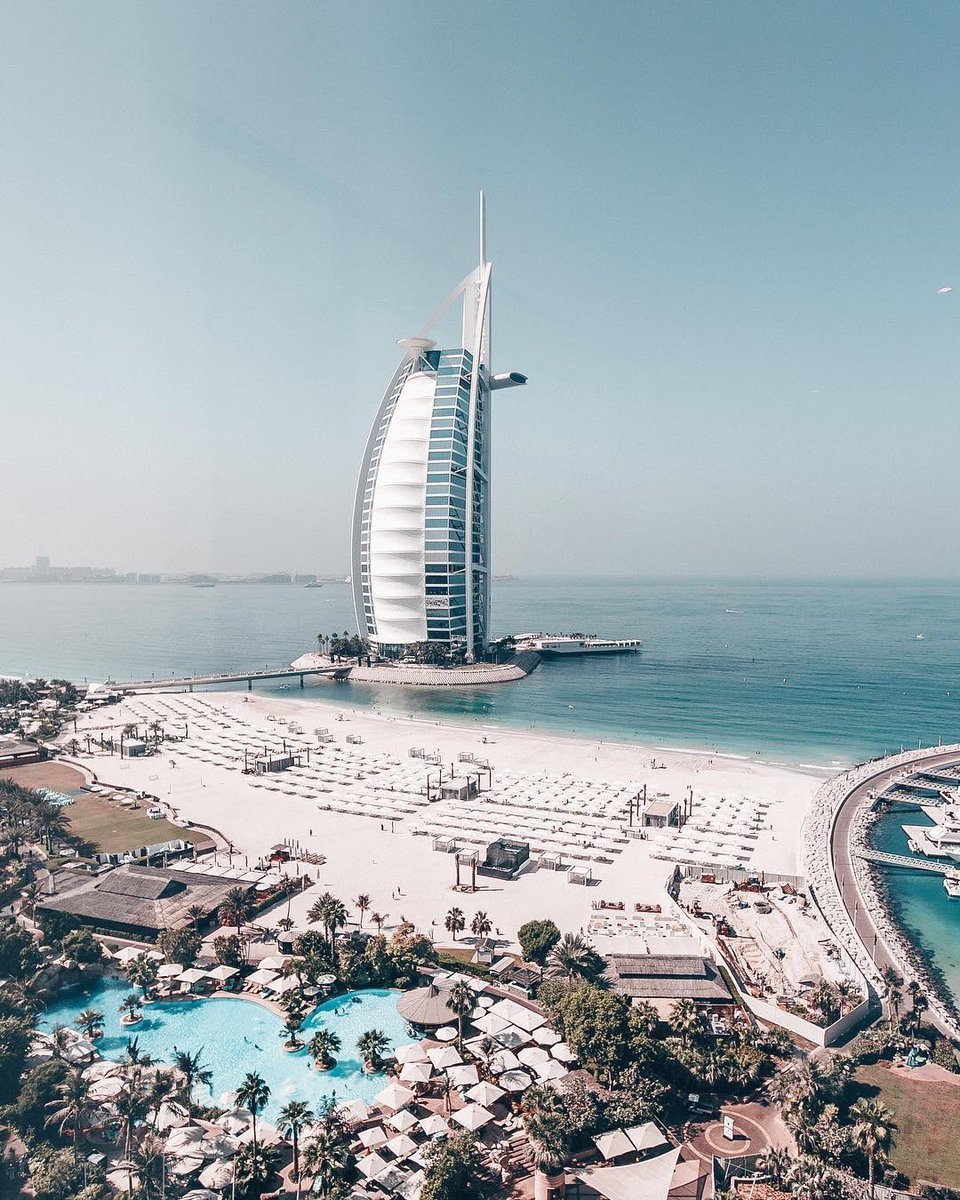 Burj al arab пляж