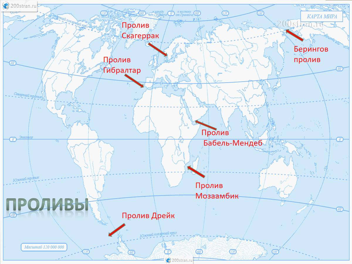 Моря заливы острова полуострова. Карта заливов и проливов мира. Проливы на карте с названиями. Карта мира с проливами заливами морями и Океанами. Контур карта пролив и залив.