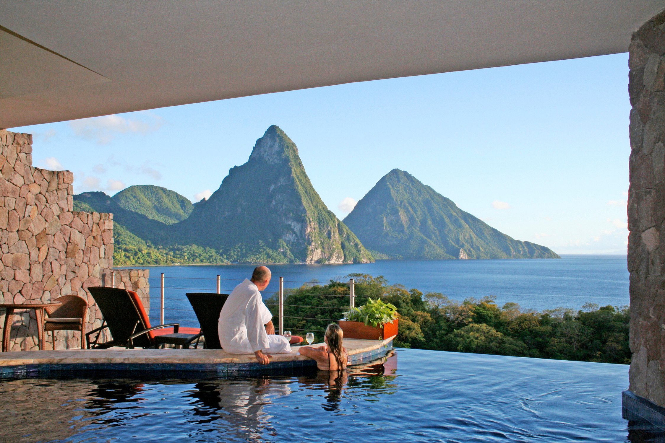 Место релакса. Отель Jade Mountain Resort сент-Люсия. Джейд Маунтин сент-Люсия бассейны. Сент Люсия отель в скале. Сент Люсия Нефритовая гора.