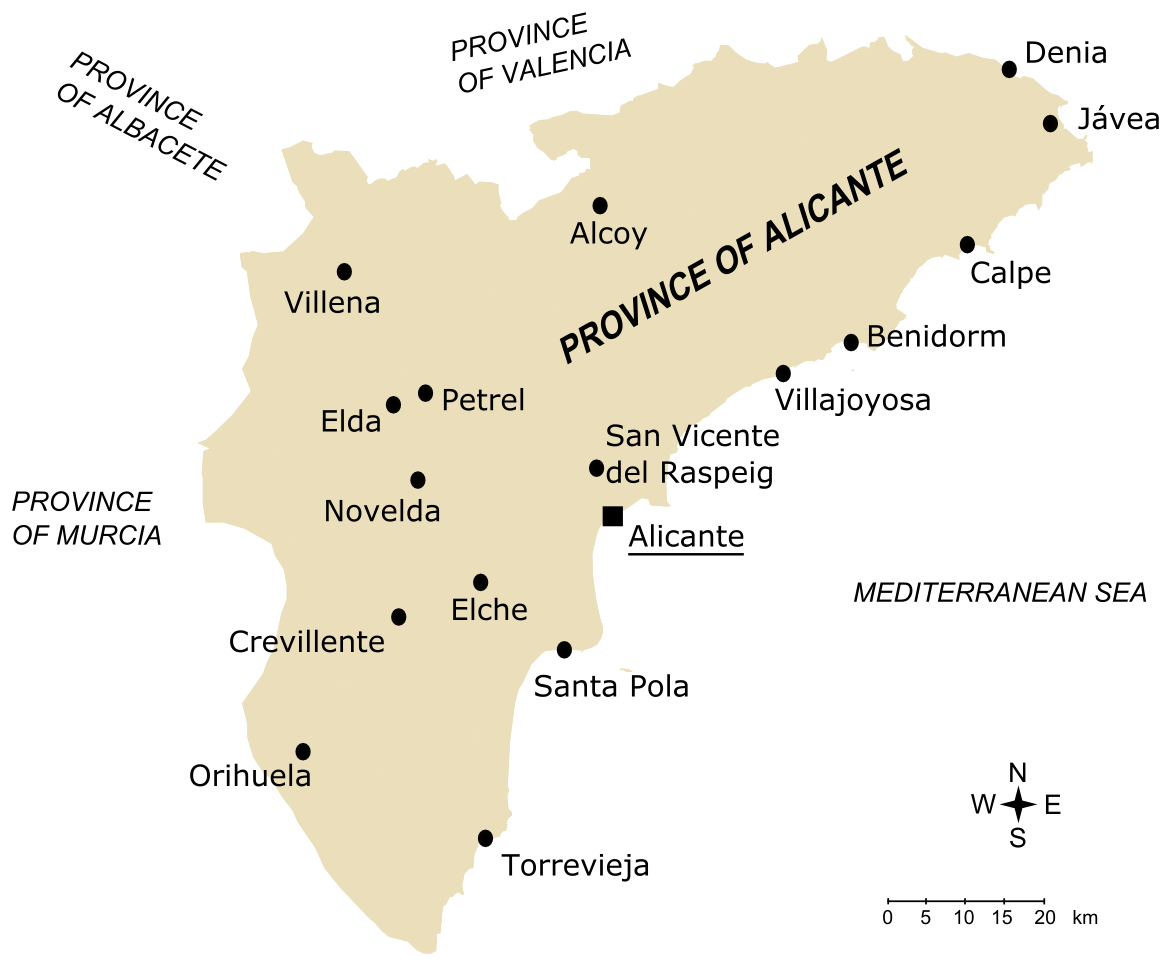 Провинция валенсия испания