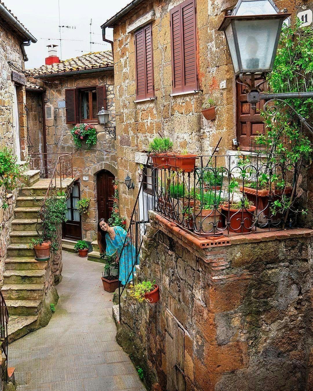 Италия старые дома