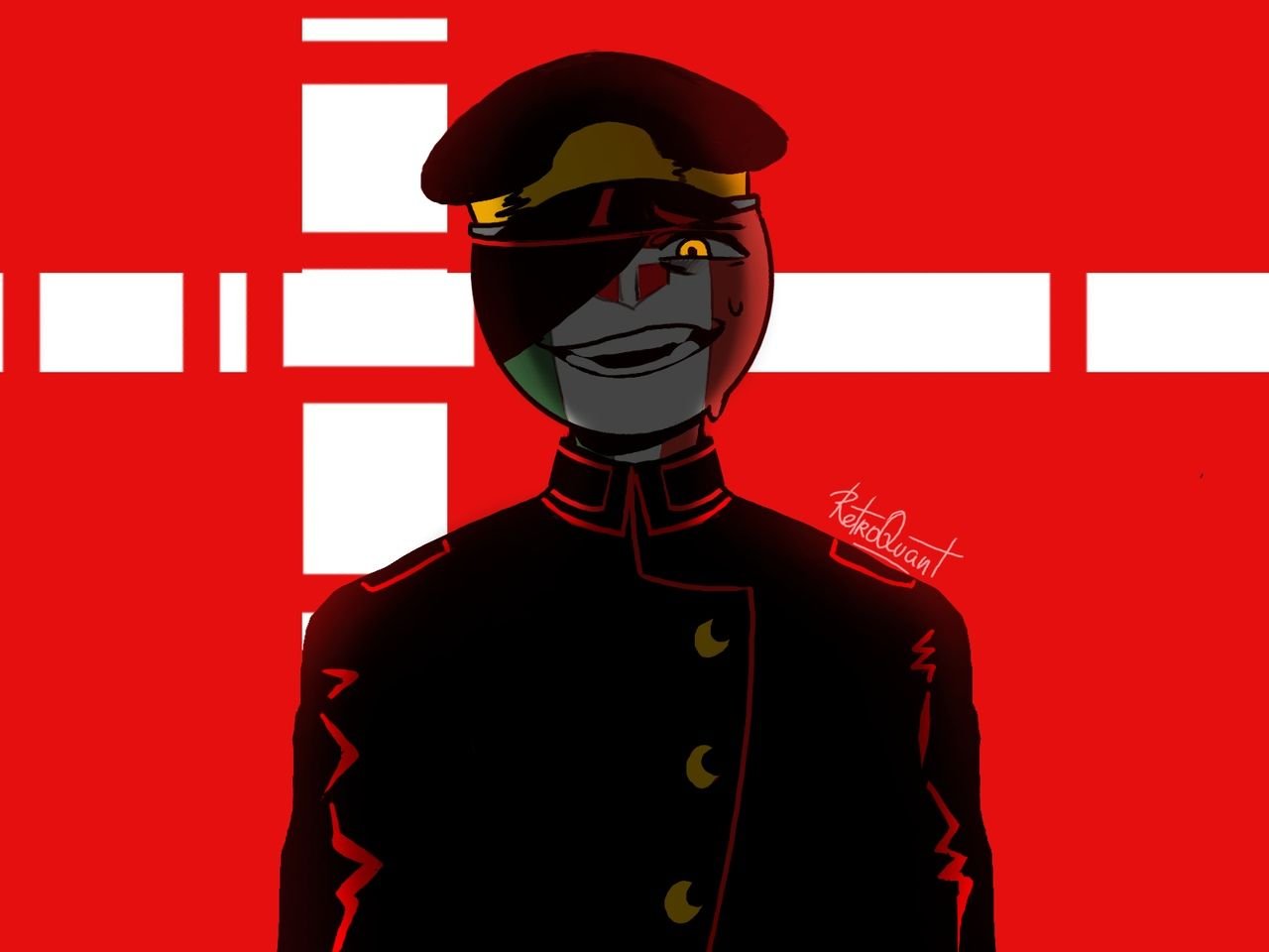 Countryhumans fascist italy