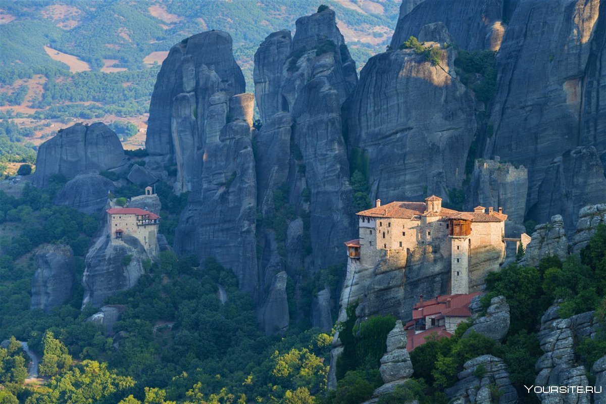 Монастыри метеоры греция