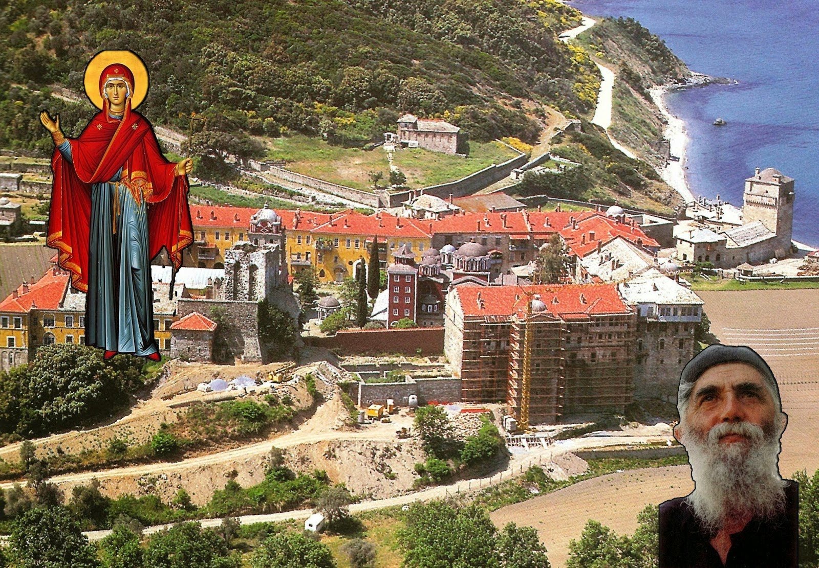 Святой афон портал. Монастырь Иверон на Афоне. Афон Святая гора монастыри. Афон Пантелимонов монастырь.