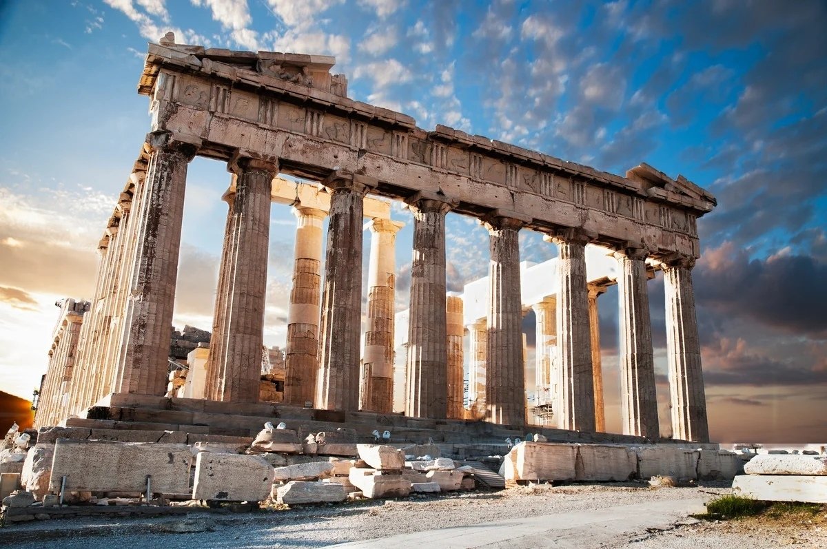 Исторические памятники греции древней