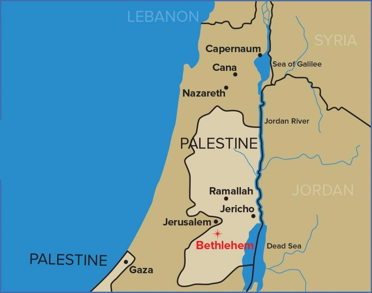 Вифлеем города государства палестина. Вифлеем на карте Израиля. Карта Вифлеем Назарет Иерусалим. Вифлеем на карте Палестины. Назарет на карте Израиля.