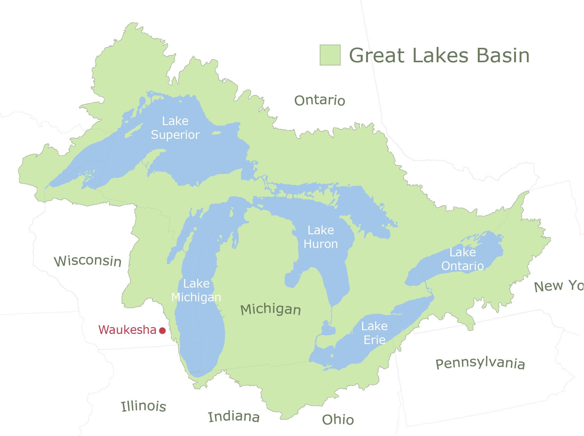 Великие озера сша названия
