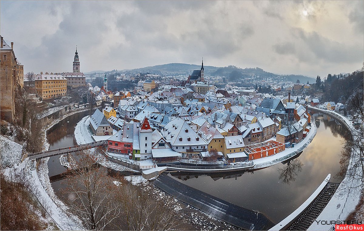 Чехия зимой