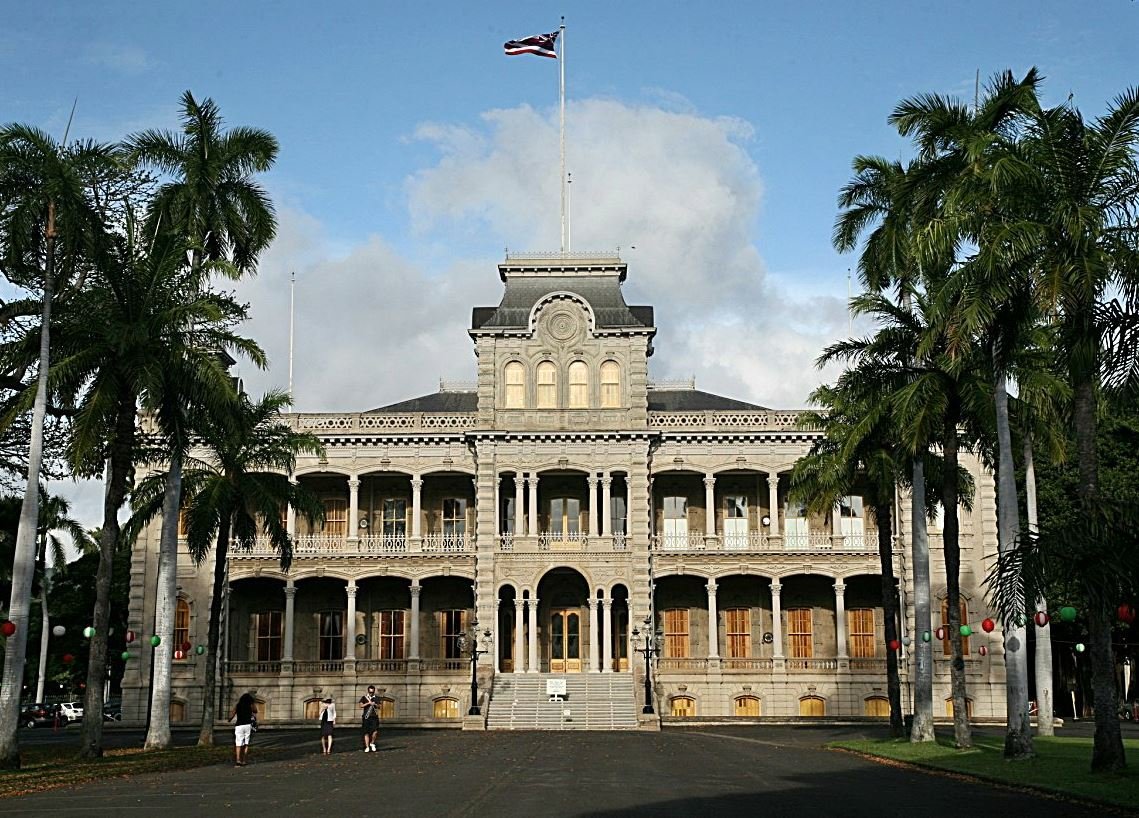 Гавайи дворец