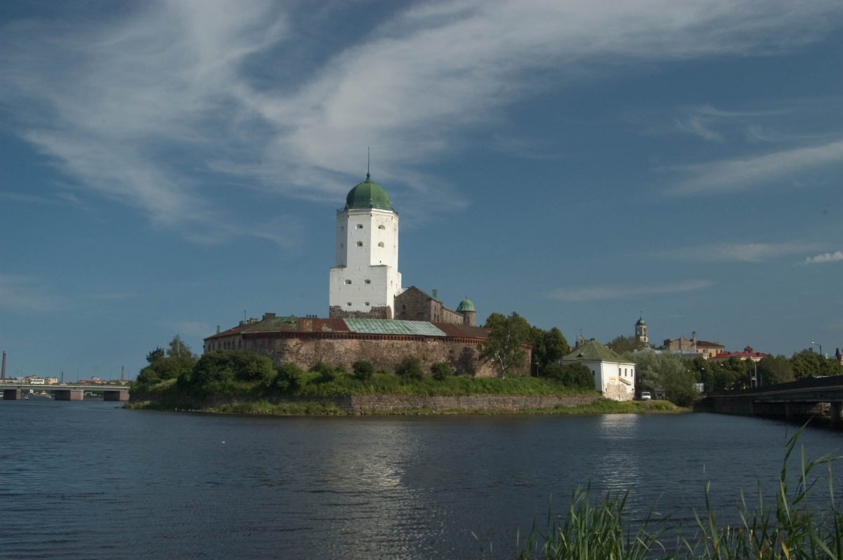 Средневековый замок в Выборге