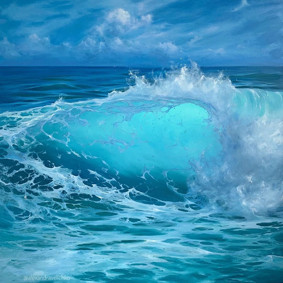 Картина Морская Волна
