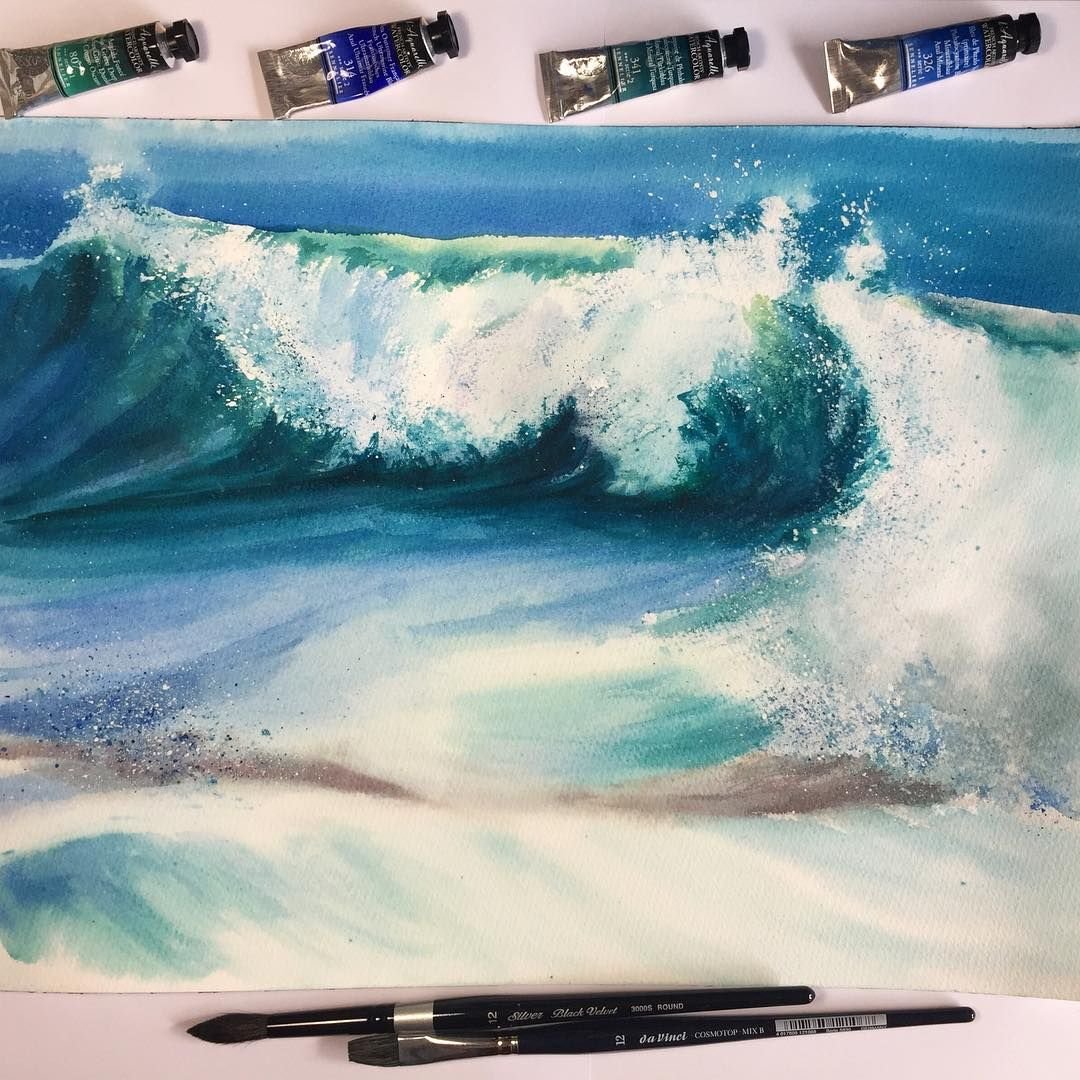 Картина морская волна