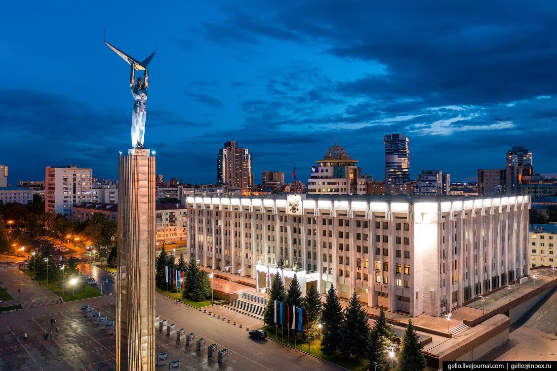 Самые красивые места города Самары