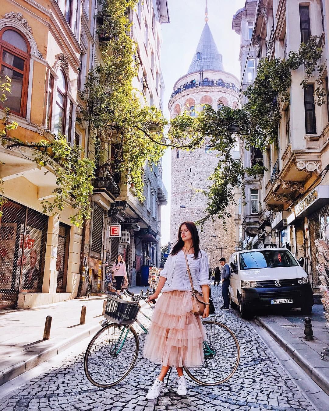 Фотосессия на улице в Стамбуле