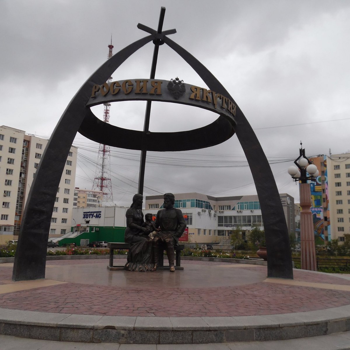 Ночной Якутск