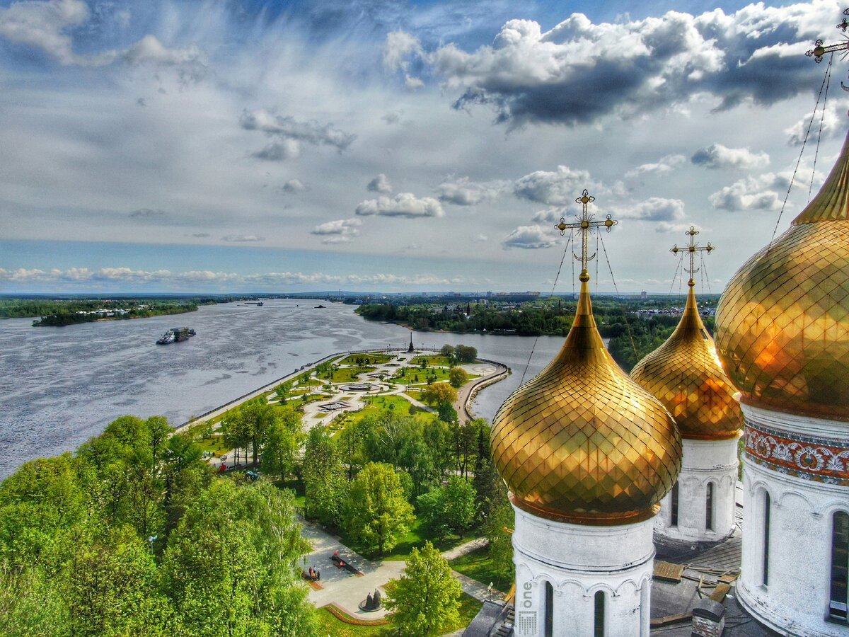 Ярославль стрелка храм