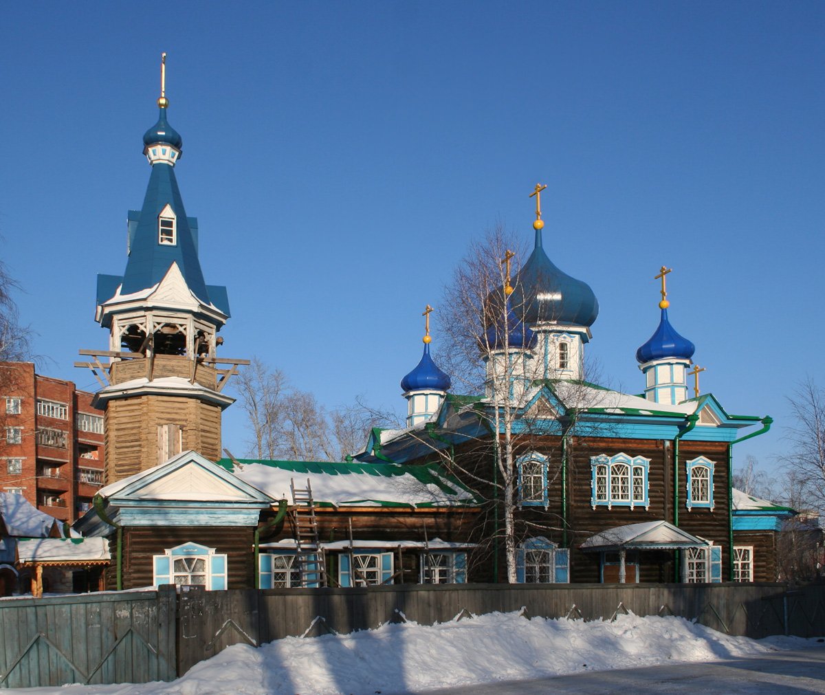 Церковь томск. Старообрядческая Церковь в Томске. Успенская Церковь (Томск, Старообрядческая). Храм Успения Пресвятой Богородицы Томск. Томск храм Успения староверческий.