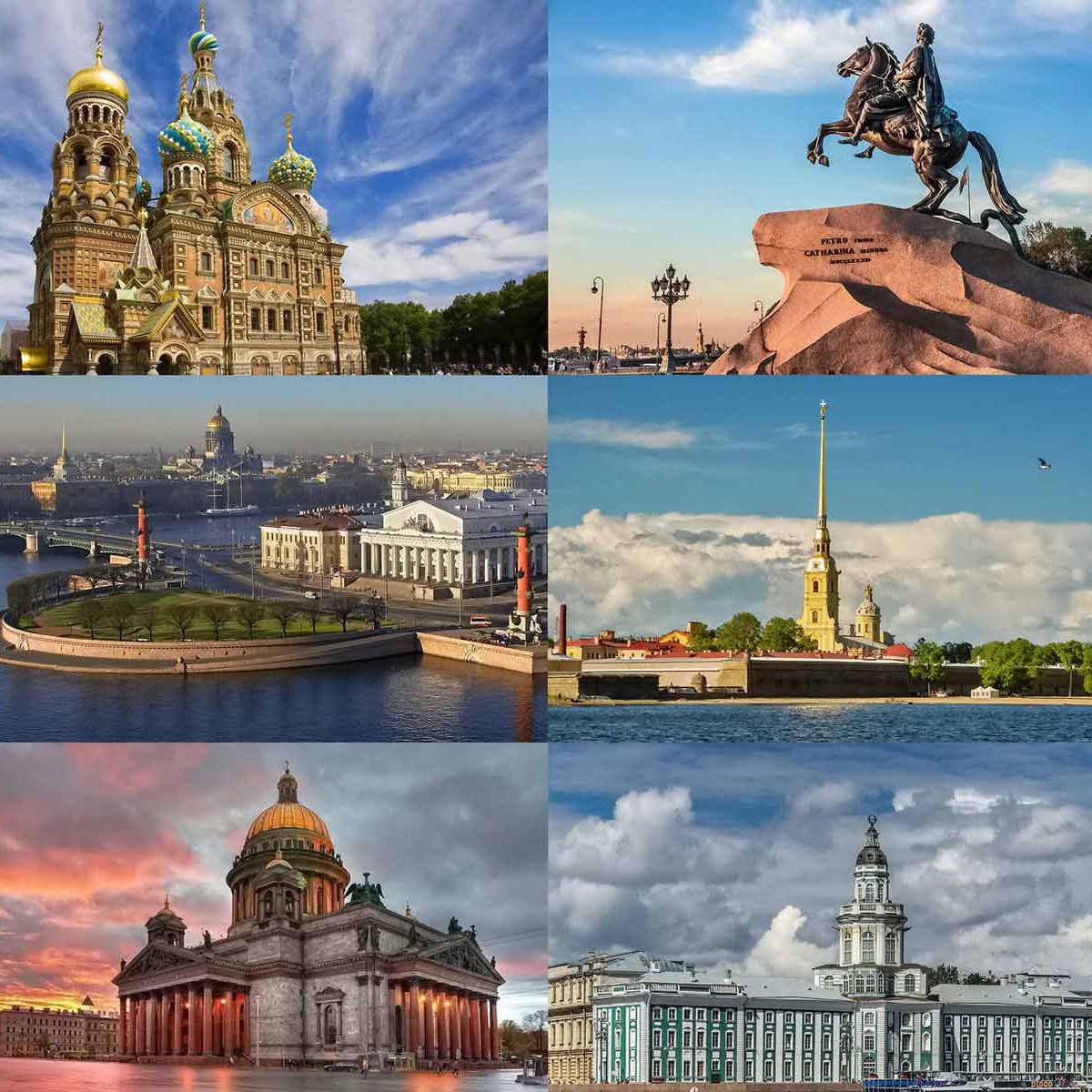 Петергоф. Дворец в стиле Барокко и фонтаны.
