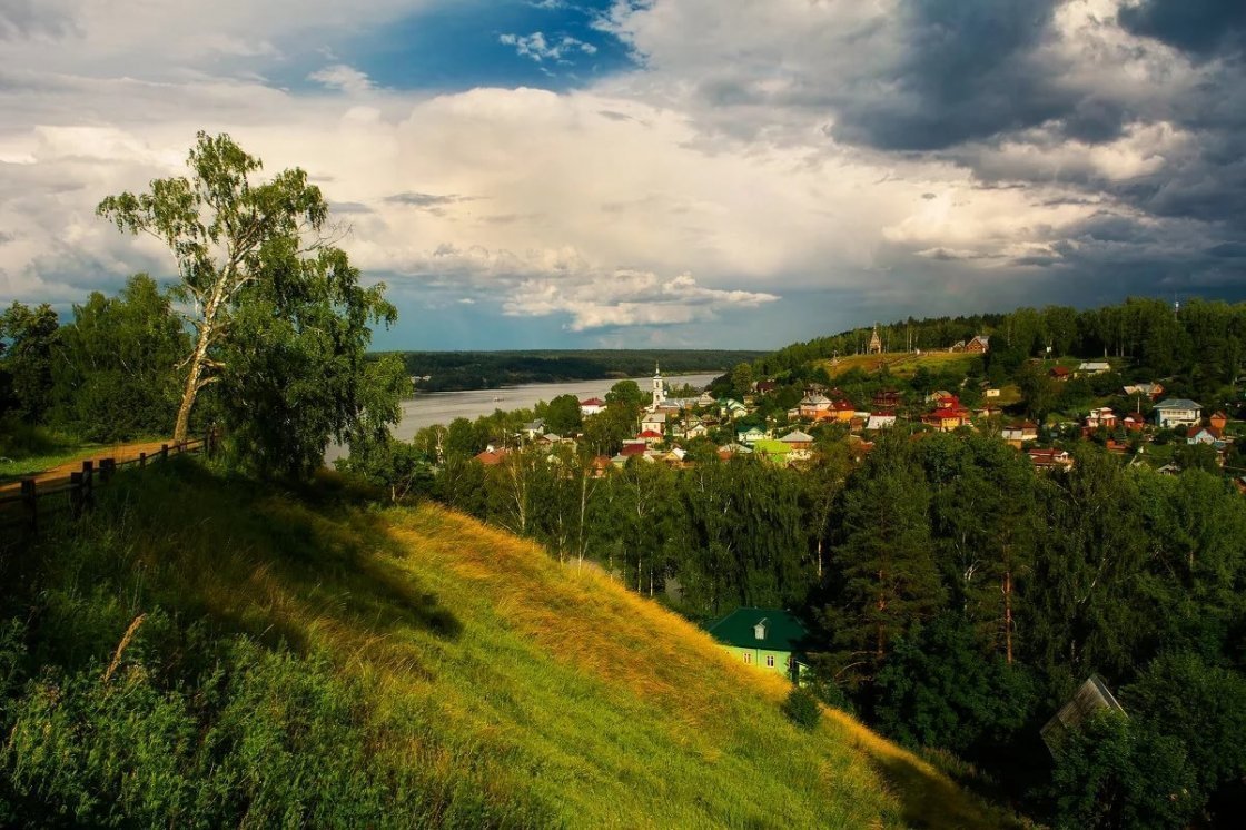 Плёс город