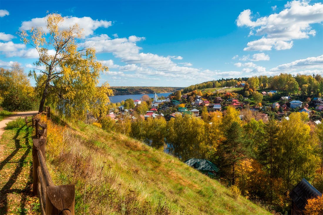 Город Плес Ивановской области