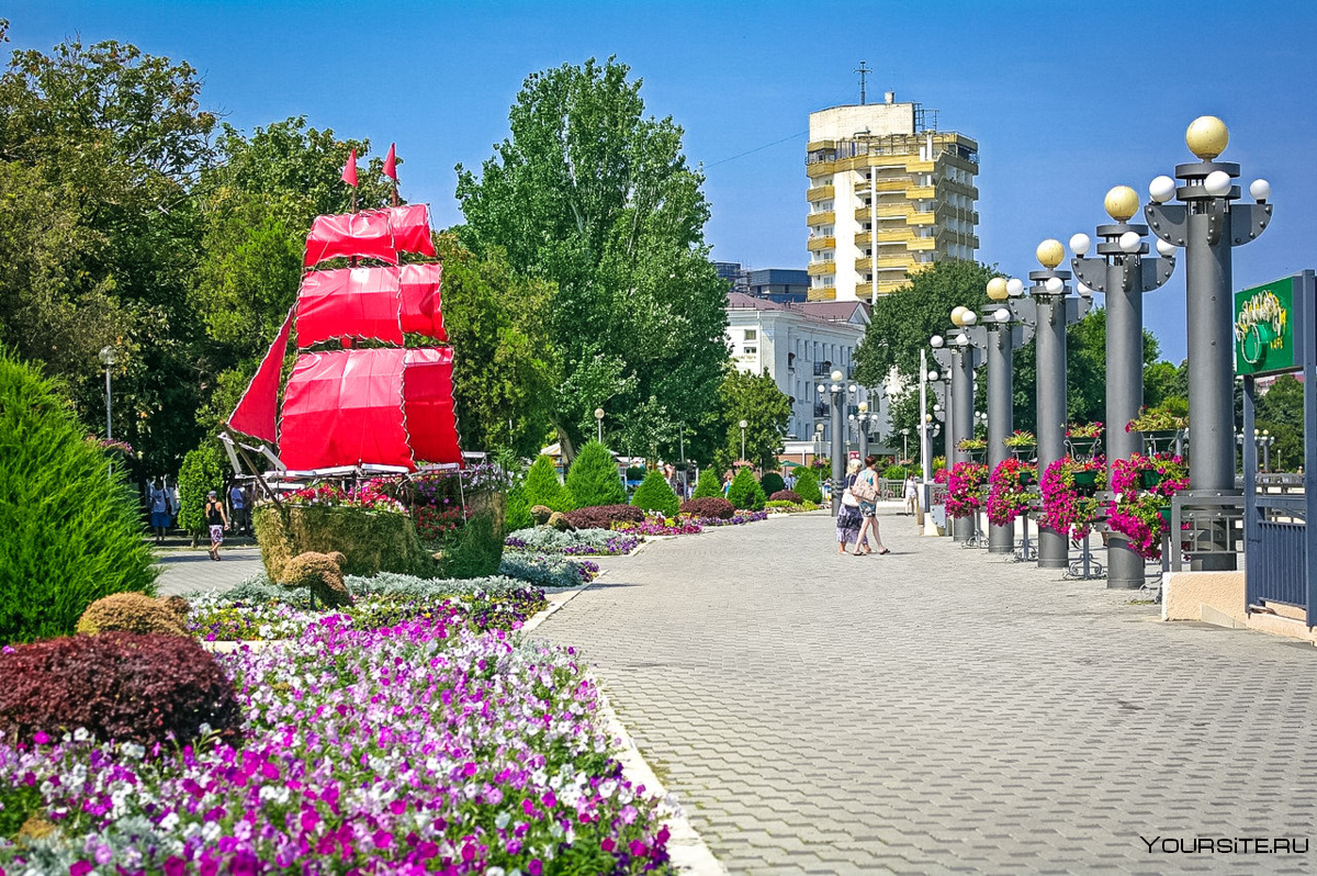 Анапа достопримечательности Алые паруса