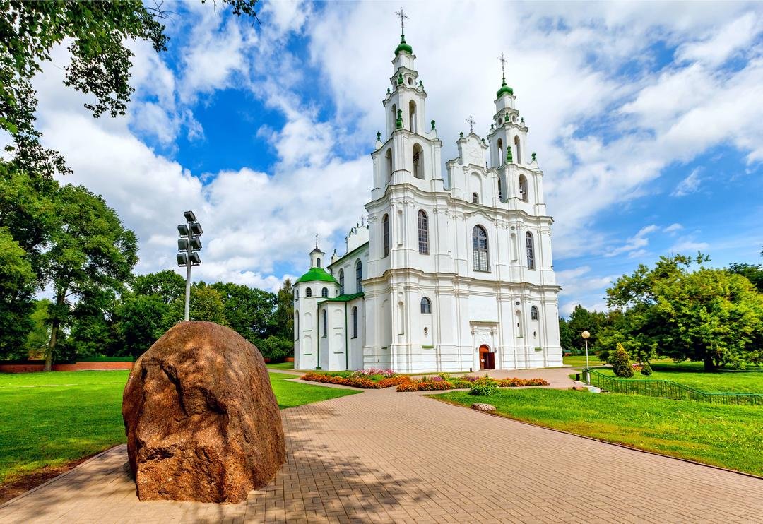 Беларусь Полоцк Софийский собор камень