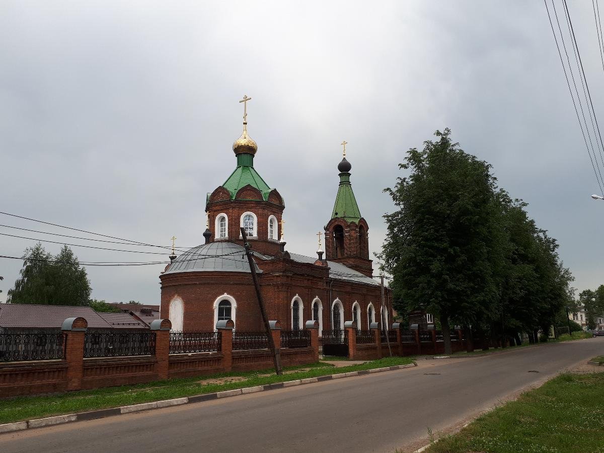 Тверская обл ржев. Ржев храм Смоленской иконы Божией матери.