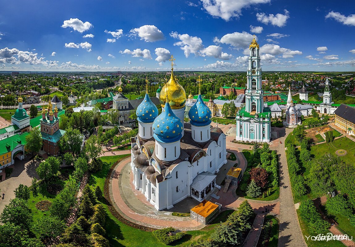Золотое кольцо России Сергиев поссад достопримечательности