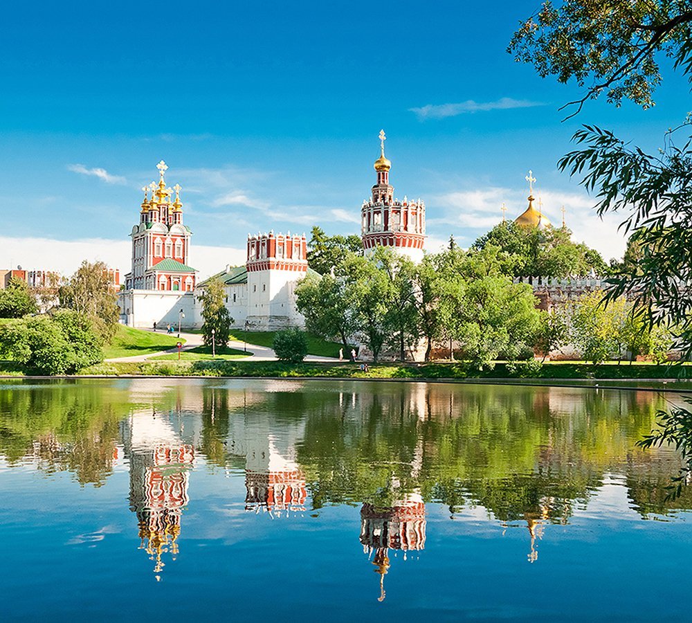 Новодевичий монастырь панорама