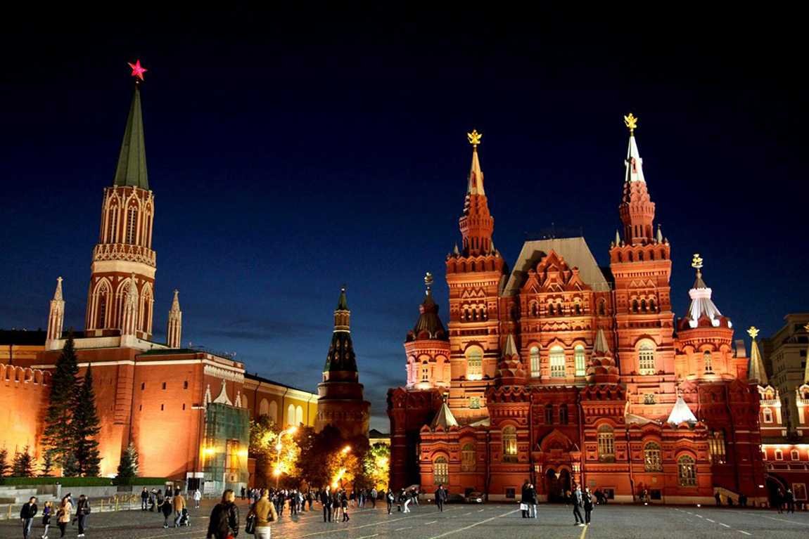 Центр Москвы красная площадь