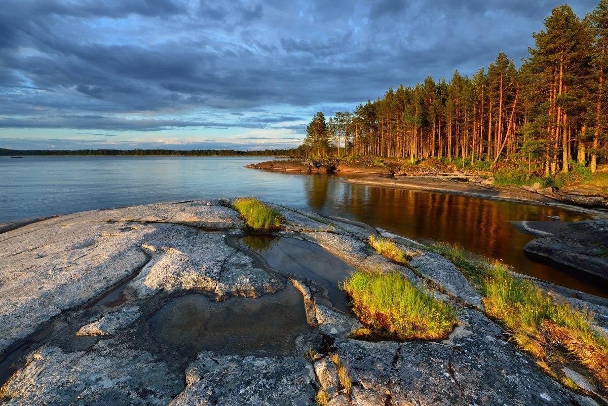 Кижи (музей-заповедник) с высоты птичьего