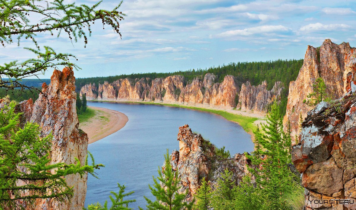 Река Лена Ленские столбы