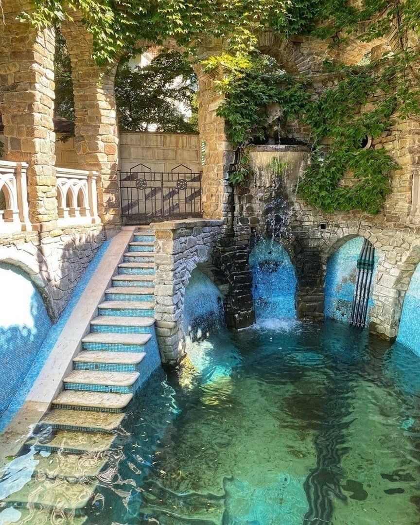 Пос Кабардинка Краснодарский край старый парк