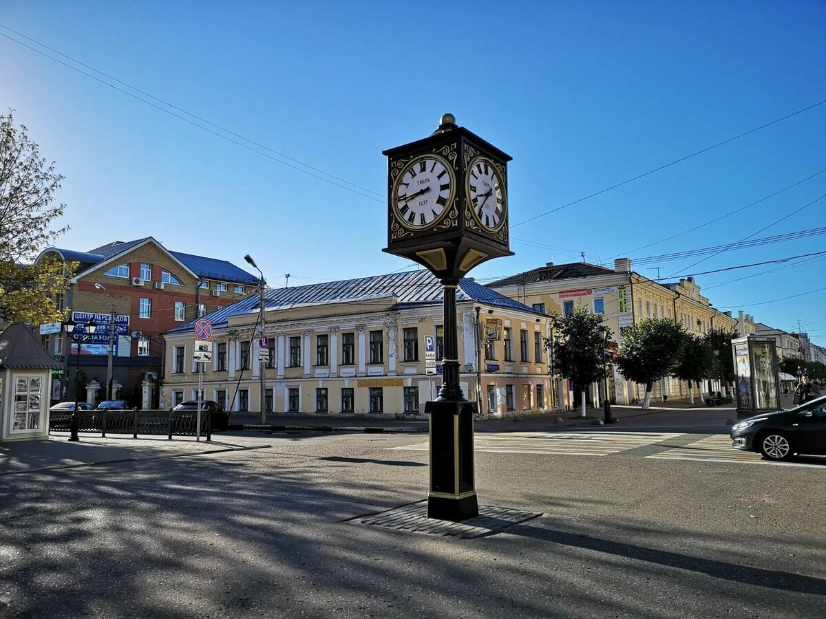 Трёхсвятская улица в Твери