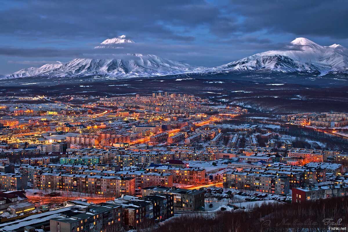 Камчатка город Петропавловск Камчатский