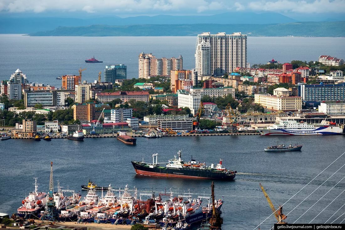 Владивосток панорама