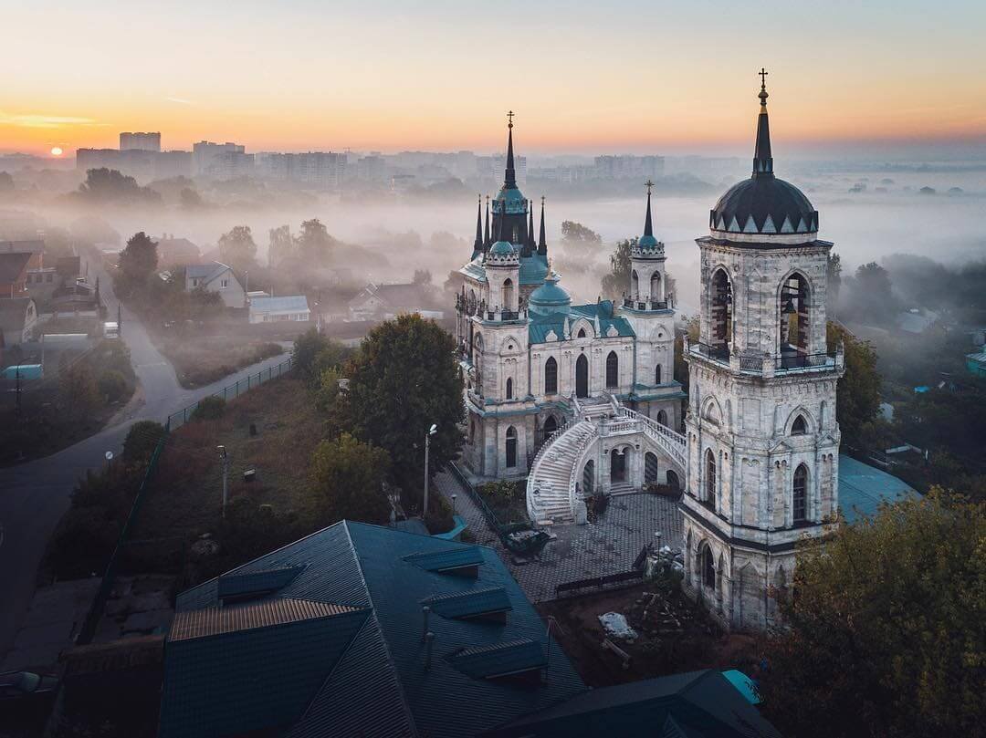 Раменское храм и озеро
