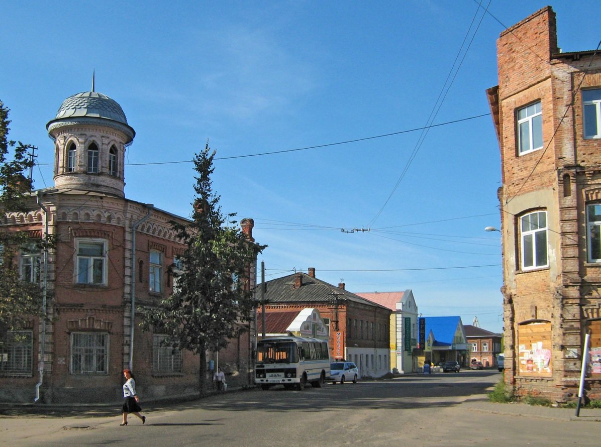 Улица Максима Горького Кинешма