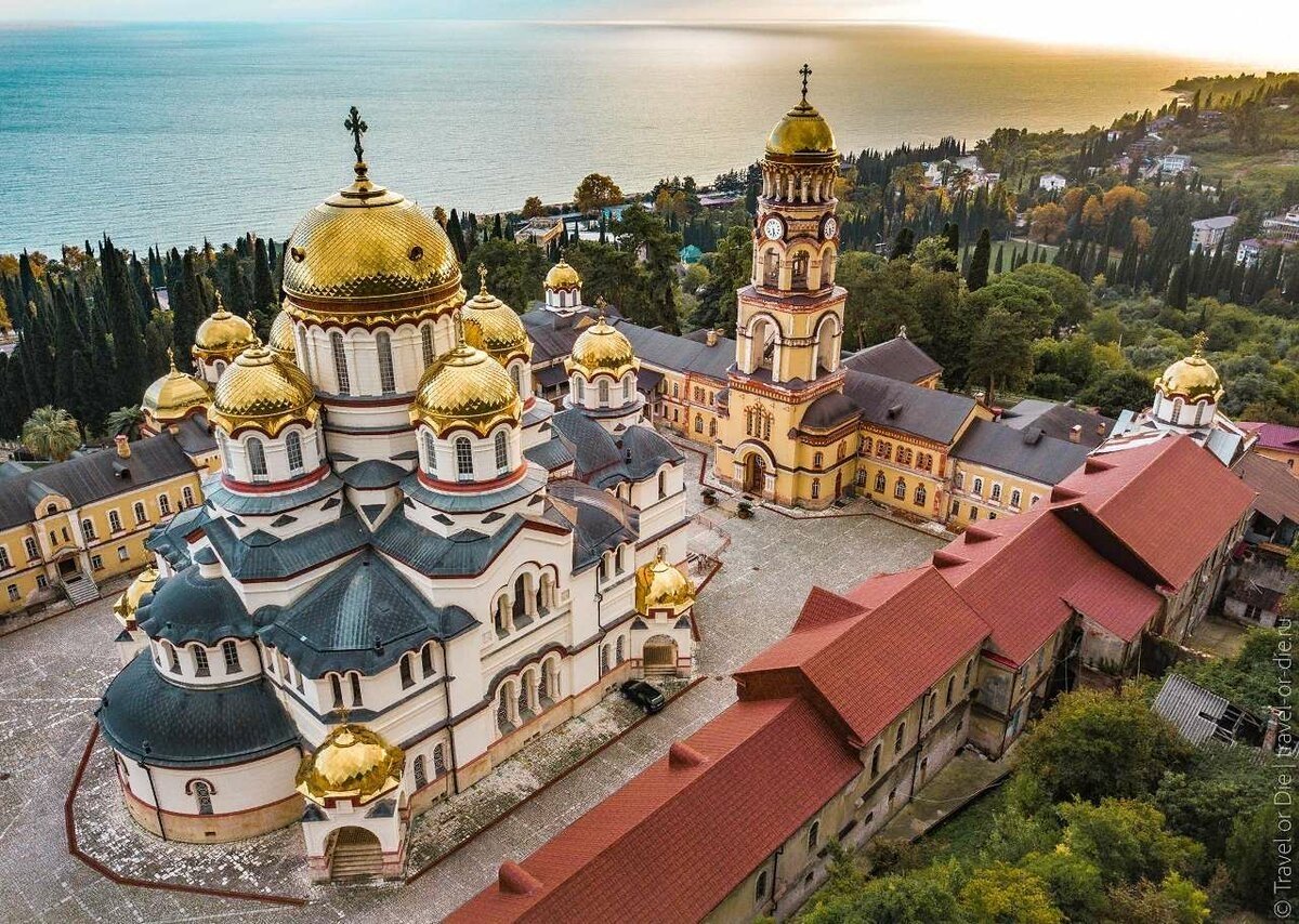 Абхазия новый Афон монастырь