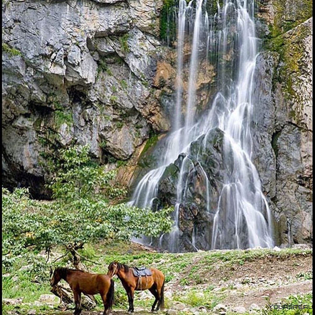 Гагры водопад Гегский