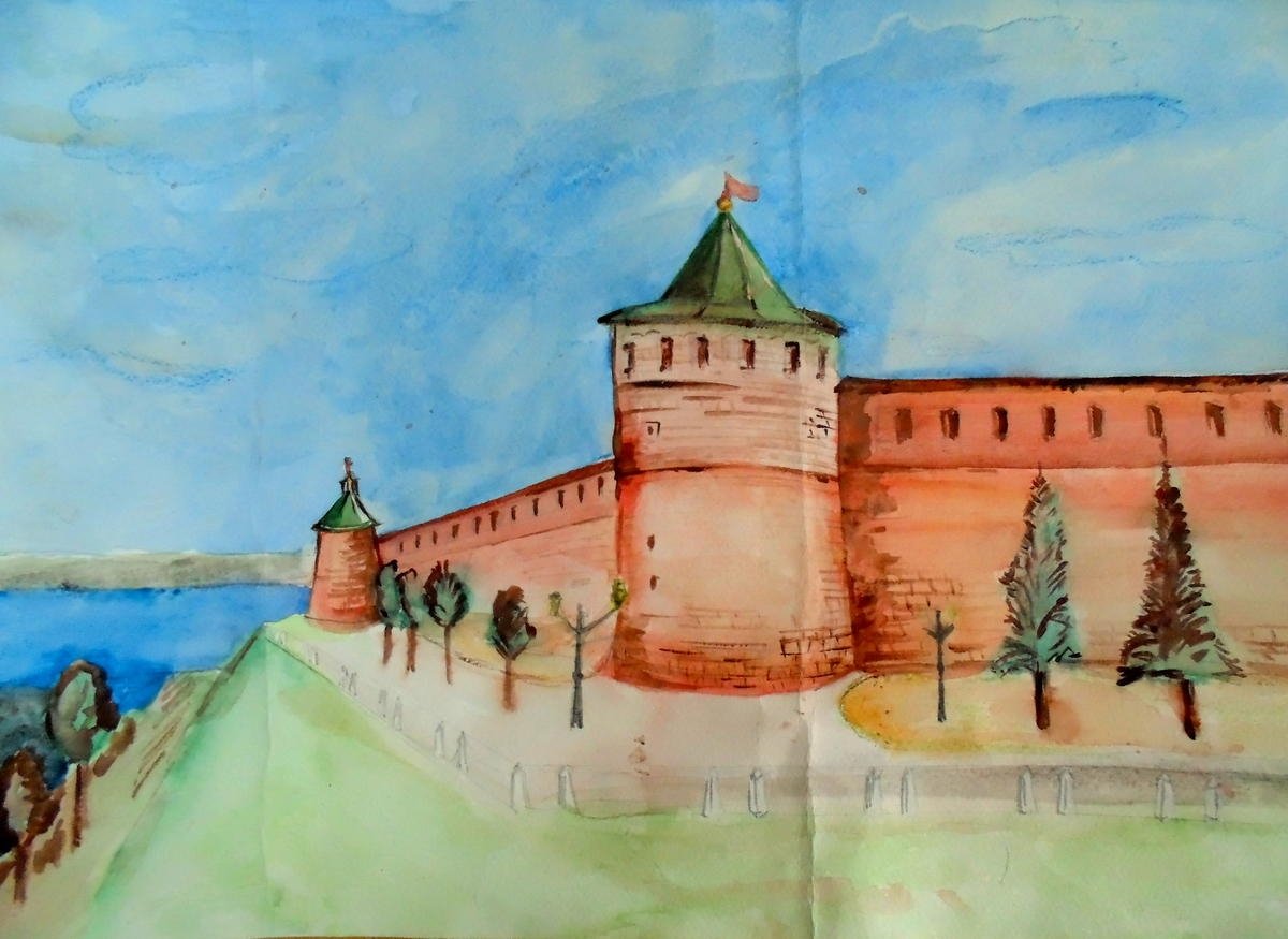 Рисуем достопримечательности Нижнего Новгорода
